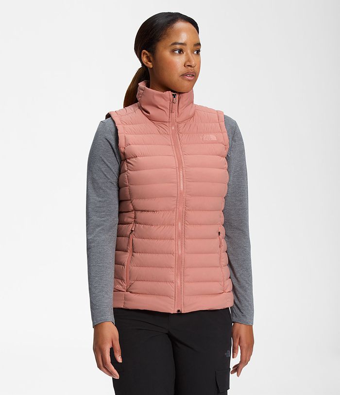 Chaleco The North Face Mujer Rosas Stretch Down 96704KAJB